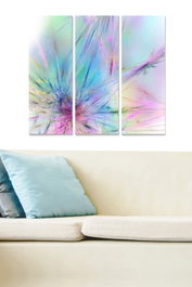 Wallity Cuadro Decorativo MDF Multicolor (3 Piezas)